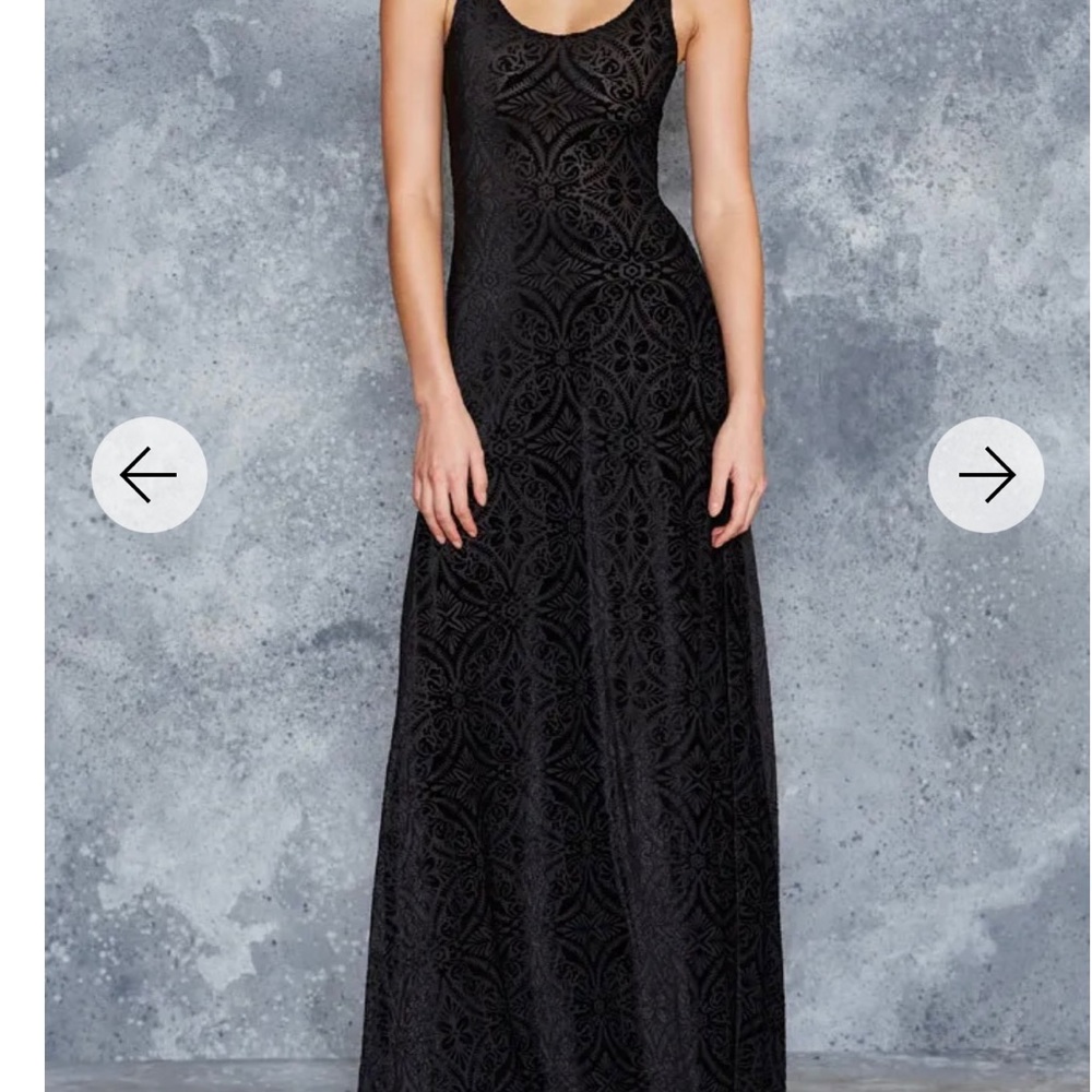 Blackmilk Elegant Black Maxi Dress
